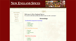 Desktop Screenshot of newenglandspices.com