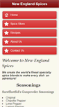 Mobile Screenshot of newenglandspices.com